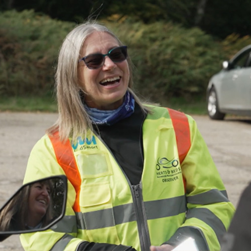 female bikers stephanie