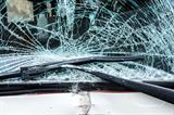 shattered windscreen