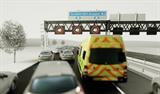 BLA animation ambulance smart motorway emergency corridor