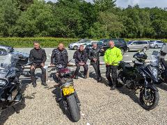 The final gang at Sutton Bank Visitor Centre The final gang at Sutton Bank Visitor Centre